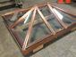 Custom skylight in copper made to customer's specifications - view 3