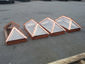 Custom fabricated copper skylights